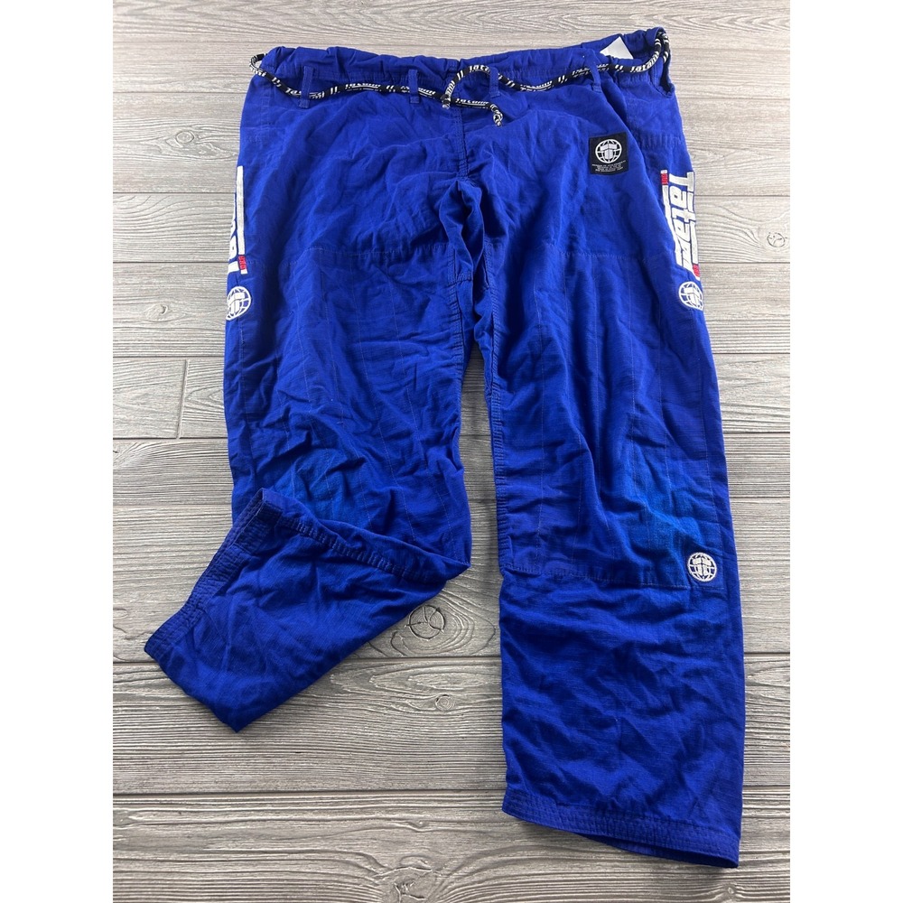 Tatami Fightwear Pants A4 Blue Jiu Jitsu Bottom Cotton Uniform